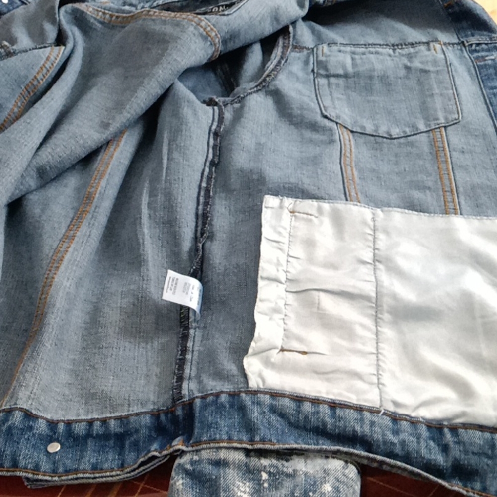 Reason Distressed Denim Jacket. - image 5